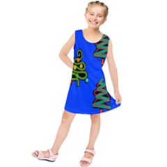 Christmas Trees Kids  Tunic Dress by Nexatart