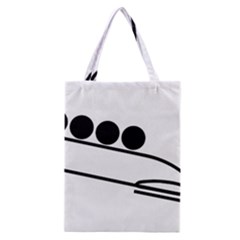 Bobsleigh Pictogram Classic Tote Bag