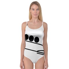 Bobsleigh Pictogram Camisole Leotard 