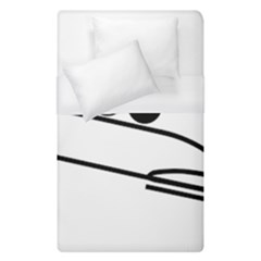 Bobsleigh Pictogram Duvet Cover (Single Size)