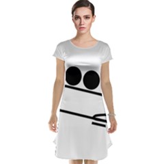 Bobsleigh Pictogram Cap Sleeve Nightdress