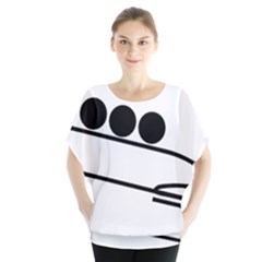 Bobsleigh Pictogram Blouse