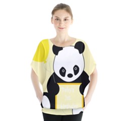 First Birthday Panda Card Blouse