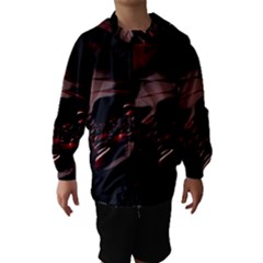 Fractal Mathematics Abstract Hooded Wind Breaker (Kids)