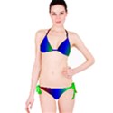 Graphics Gradient Colors Texture Bikini Set View3