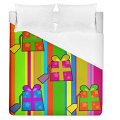 Holiday Gifts Duvet Cover (queen Size) by Nexatart