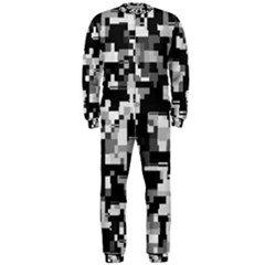 Noise Texture Graphics Generated Onepiece Jumpsuit (men)  by Nexatart