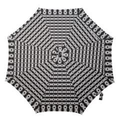 Pattern Background Texture Black Hook Handle Umbrellas (small) by Nexatart