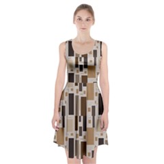 Pattern Wallpaper Patterns Abstract Racerback Midi Dress by Nexatart