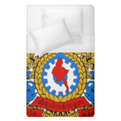 State Seal Of Burma, 1974-2008 Duvet Cover (single Size) by abbeyz71