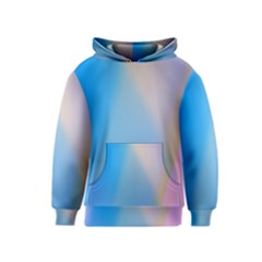 Twist Blue Pink Mauve Background Kids  Pullover Hoodie