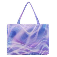 Abstract Graphic Design Background Medium Zipper Tote Bag by Nexatart