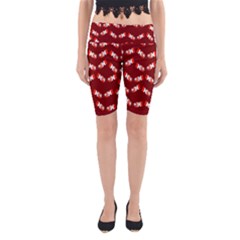 Christmas Crackers Yoga Cropped Leggings