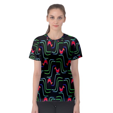 Computer Graphics Webmaster Novelty Pattern Women s Sport Mesh Tee by Nexatart