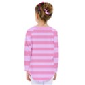 Fabric Baby Pink Shades Pale Kids  Long Sleeve Tee View2