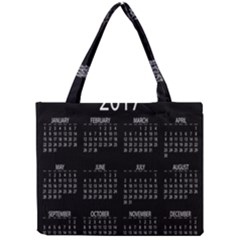 Full 2017 Calendar Vector Mini Tote Bag