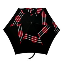 Elegant Abstraction Mini Folding Umbrellas by Valentinaart