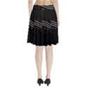 Elegant abstraction Pleated Skirt View2