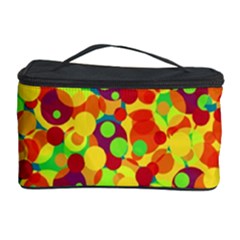 Bubbles Pattern Cosmetic Storage Case by Valentinaart