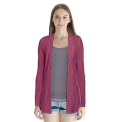 Red Pattern Cardigans by Valentinaart