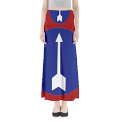 Flag Of Myanmar Army Northern Command  Maxi Skirts by abbeyz71