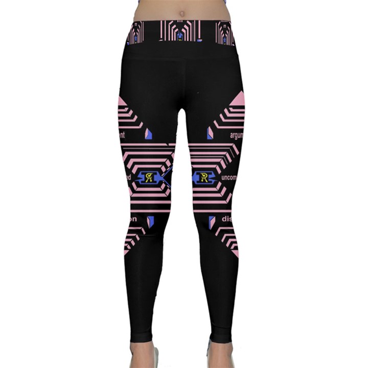 MAD MEN Classic Yoga Leggings