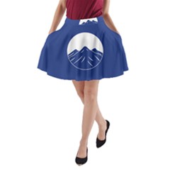 Flag Of Myanmar Kachin State	 A-line Pocket Skirt