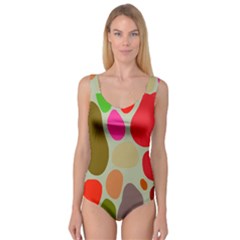 Pattern Design Abstract Shapes Princess Tank Leotard  by Nexatart