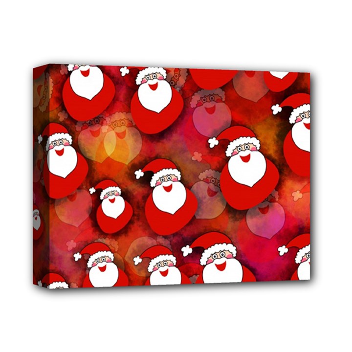 Seamless Santa Tile Deluxe Canvas 14  x 11 