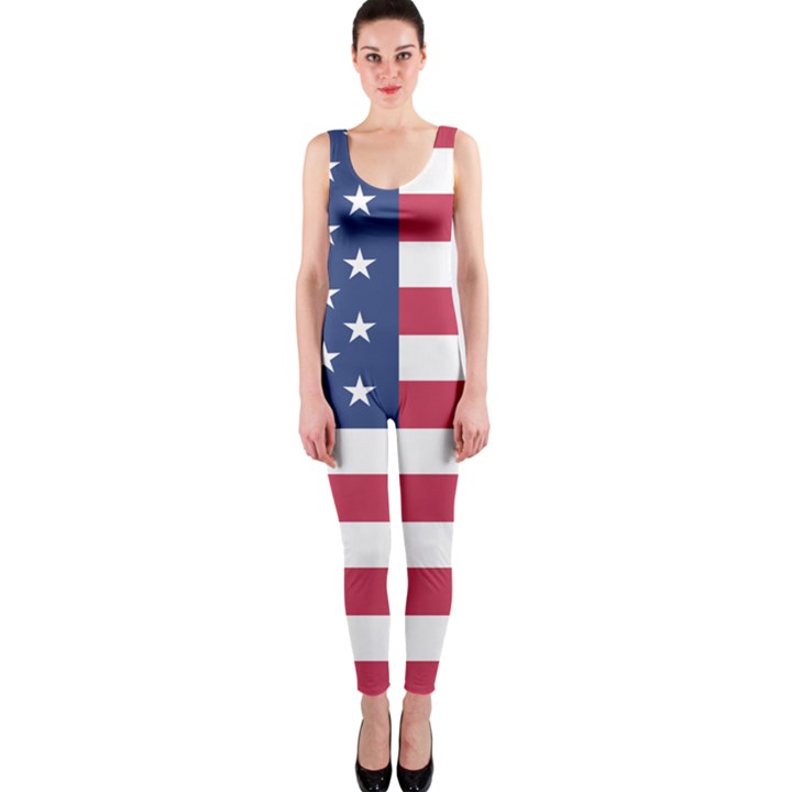 American Flag OnePiece Catsuit