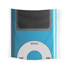 Digital Mp3 Musik Player Square Tapestry (small) by Nexatart
