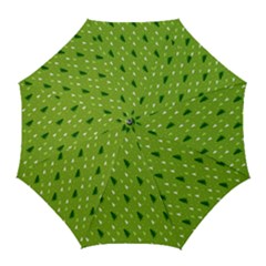 Green Christmas Tree Background Golf Umbrellas by Nexatart
