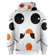 Happy Face With Orange Nose Vector File Men s Pullover Hoodie by Nexatart