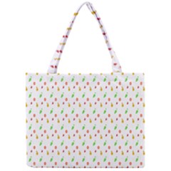 Fruit Pattern Vector Background Mini Tote Bag by Nexatart
