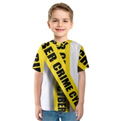 Internet Crime Cyber Criminal Kids  Sport Mesh Tee