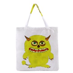 Monster Troll Halloween Shudder Grocery Tote Bag