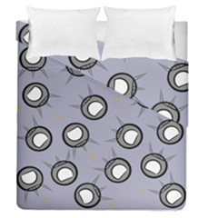 Rocket Ship Wallpaper Background Duvet Cover Double Side (queen Size) by Nexatart