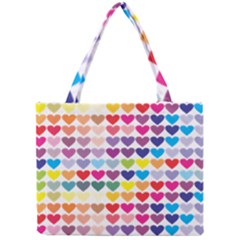 Heart Love Color Colorful Mini Tote Bag