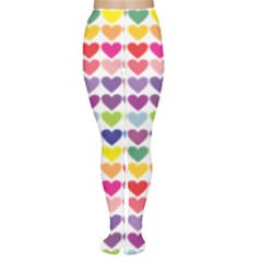 Heart Love Color Colorful Women s Tights by Nexatart