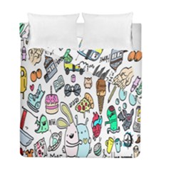 Story Of Our Life Duvet Cover Double Side (full/ Double Size) by Nexatart