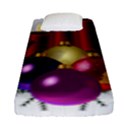 Candles Christmas Tree Decorations Fitted Sheet (Single Size) View1