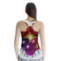 Candles Christmas Tree Decorations Racer Back Sports Top View2