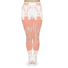 Mandala I Love You Women s Tights by Nexatart