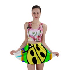 Insect Ladybug Mini Skirt by Nexatart