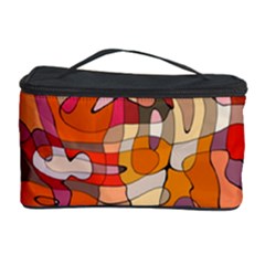 Abstract Abstraction Pattern Modern Cosmetic Storage Case by Nexatart