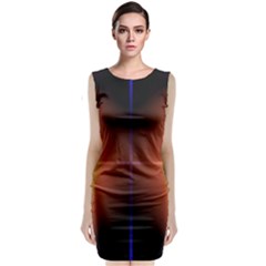 Abstract Painting Classic Sleeveless Midi Dress