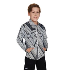 Arches Fractal Chaos Church Arch Wind Breaker (kids)