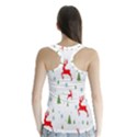 Christmas Pattern Racer Back Sports Top View2