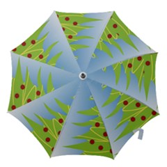 Christmas Tree Christmas Hook Handle Umbrellas (small) by Nexatart