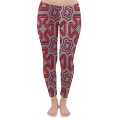 Christmas Wrap Pattern Classic Winter Leggings